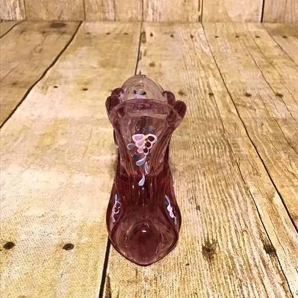 Fenton Legend of the Secret Slipper Pink Slipper Shoe - Picture 3 of 10